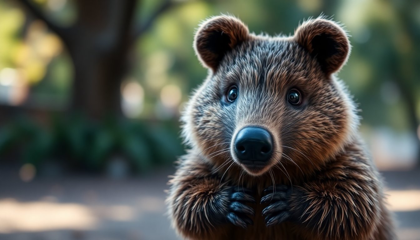volunteering positivity wombat mascot lbup
