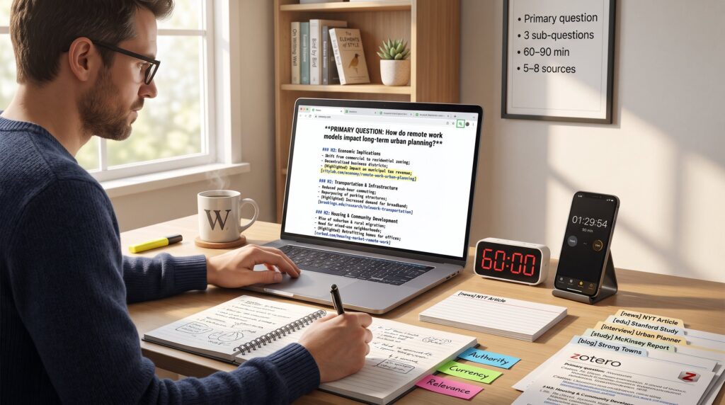 How to Research a Blog Post Without Getting Overwhelmed